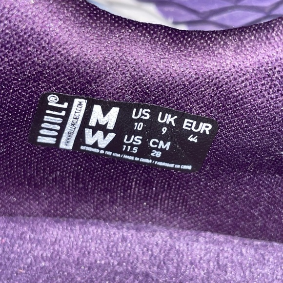 NOBULL AllDay Ripstop Runner Mens 10 Purple Athletic Trainers Shoes EUC - Picture 9 of 9